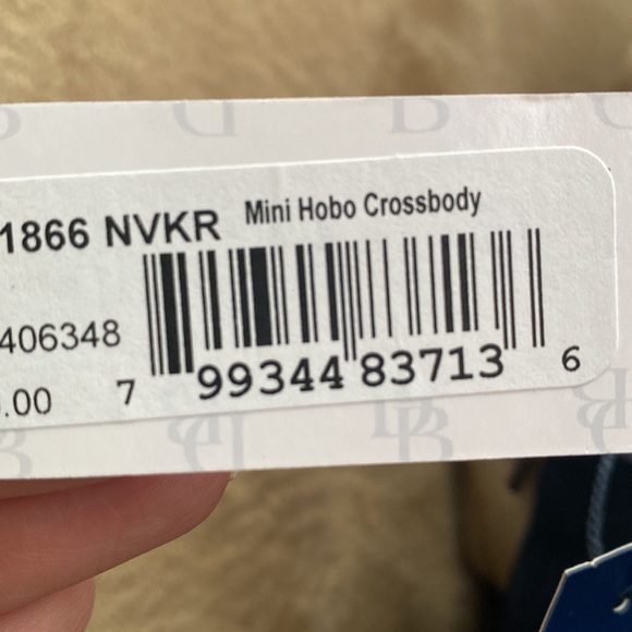 Dooney & Bourke Mini Hobo Crossbody suede - Picture 8 of 8